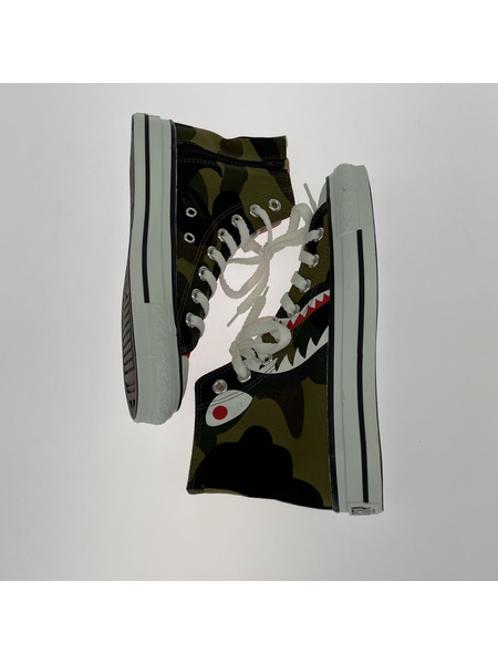 A BATHING APE APE STA シャーク スニーカー ハイカット[値下]