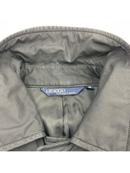 POLO RALPH LAUREN ジャケット 80s90s 日本製 ステンカラーコート (M)[値下]