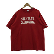 STANDARD CALIFORNIA×champion SSカットソー 赤