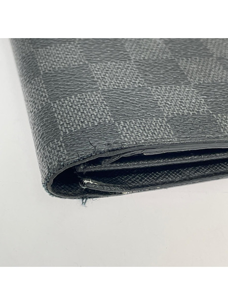 LV  ダミエグラフィット ブラザ長財布[値下]