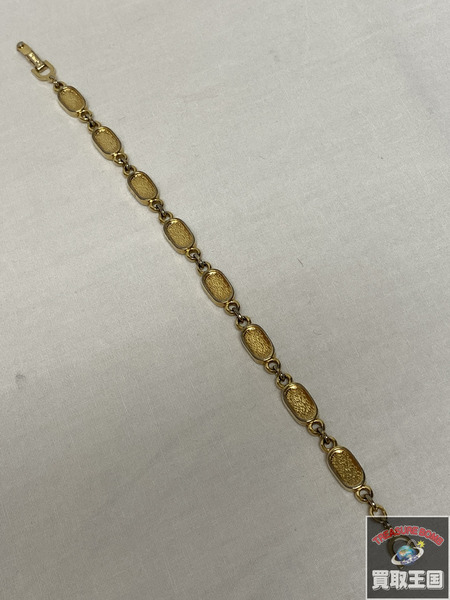 C.D ロゴ入りブレスレット