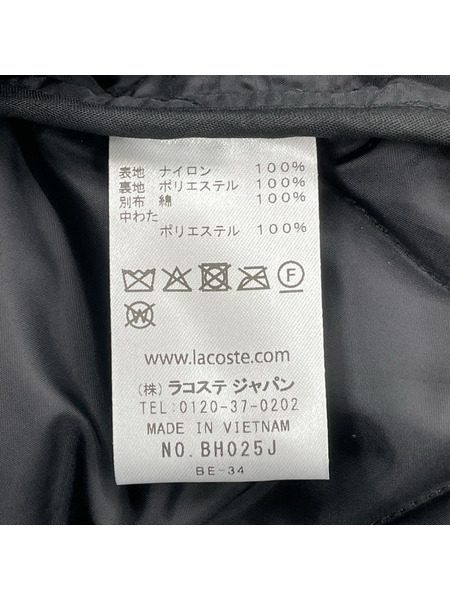 LACOSTE ジャケット THERMORE コーデュロイカラー キルティングジャケット