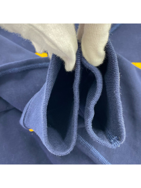 POLO RALPH LAUREN スウェット・トレーナー 前V 1967プリントスウェット 紺 (M)