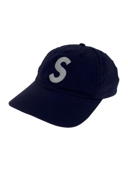 Supreme 24SS Seersucker S Logo ネイビー