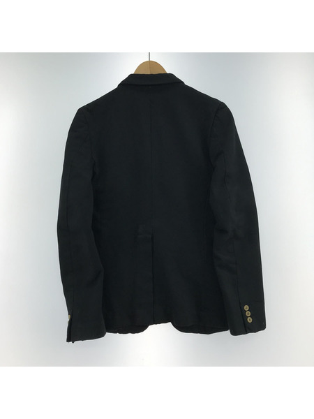 COMME des GARCONS HOMME PLUS 製品染 ポリ縮絨ジャケット S
