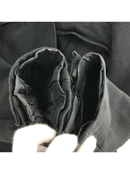 COMME des GARCONS HOMME PLUS 製品染 ポリ縮絨ジャケット S