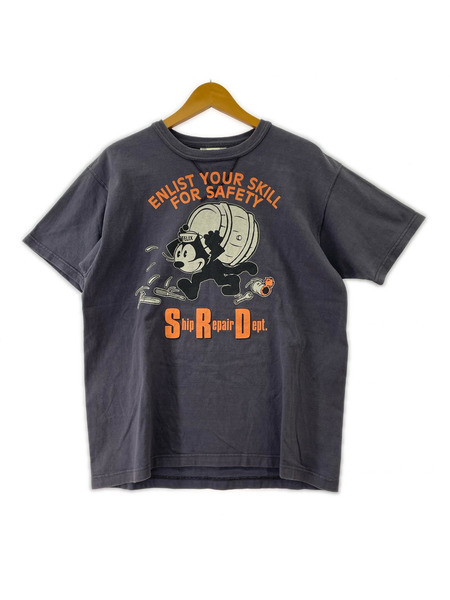TOYS McCOY 半袖Tシャツ・カットソー S/Sカットソー FELIX ネイビー (L)