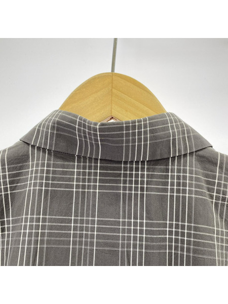 Mackintosh ノースリーブワンピース MACKINTOSH LONDON ラインチェックコットンワンピース[値下]