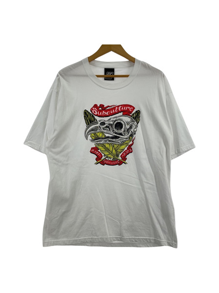 SC SUBCULTURE EAGLE SKULL HEAD T-SHIRT (3)