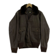 OLD・VINTAGE レザージャケット Willis&Geiger G-1  80s復刻 55J14 (36) 茶