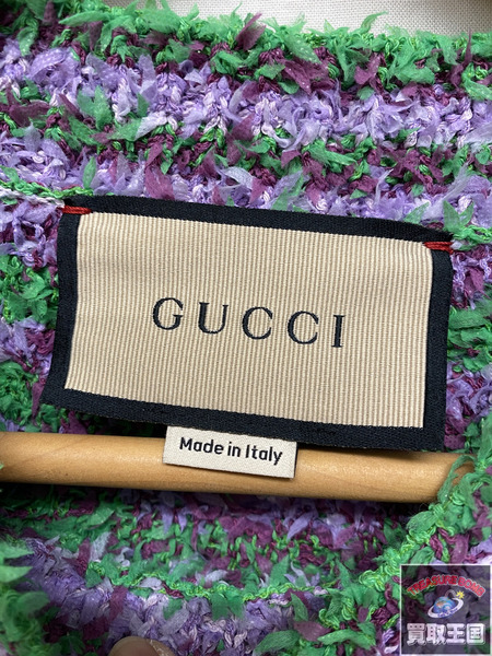 GUCCI ジャイアントGG柄 ジャガードニット