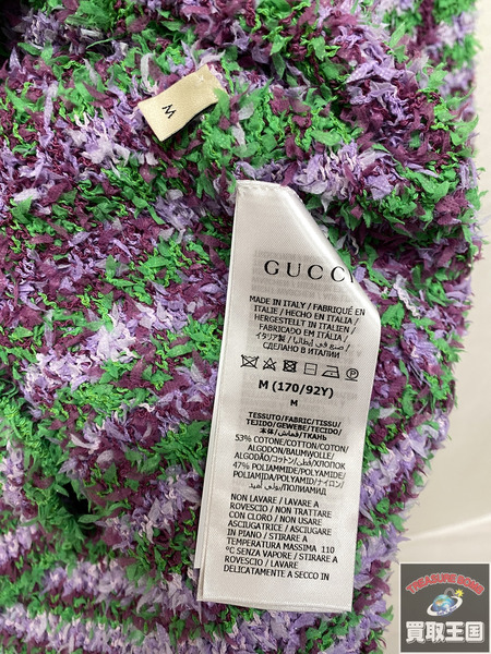 GUCCI ジャイアントGG柄 ジャガードニット