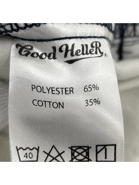 パンツ Good HelleR コットンポリ イージーパンツ ネイビー[値下]