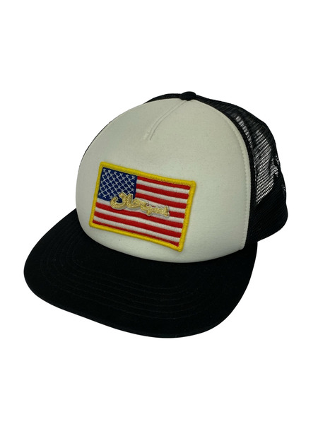 Supreme キャップ Name Plate Mesh Back BLK