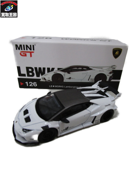 MINI GT 126 LBWK ランボルギーニ ウラカン ホワイト