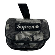 Supreme fat tip jacquard denim airpod case