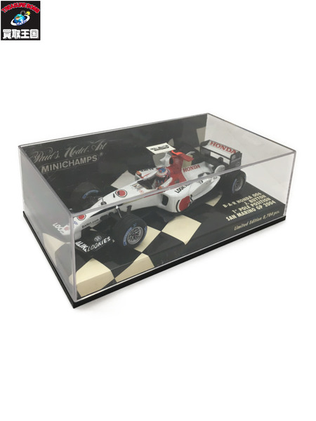 MINICHAMPS BAR HONDA 2004 J.バトン｜商品番号：2100198614381 - 買取