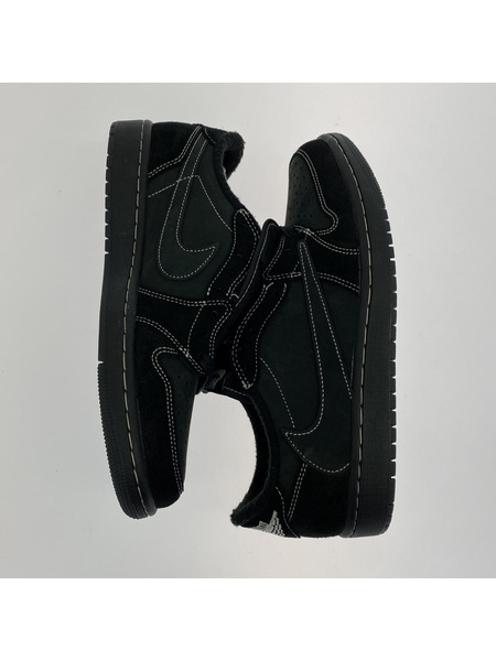 NIKE TRAVIS SCOTT AIR JORDAN 1 LOW BLACK PHANTOM 27.5cm