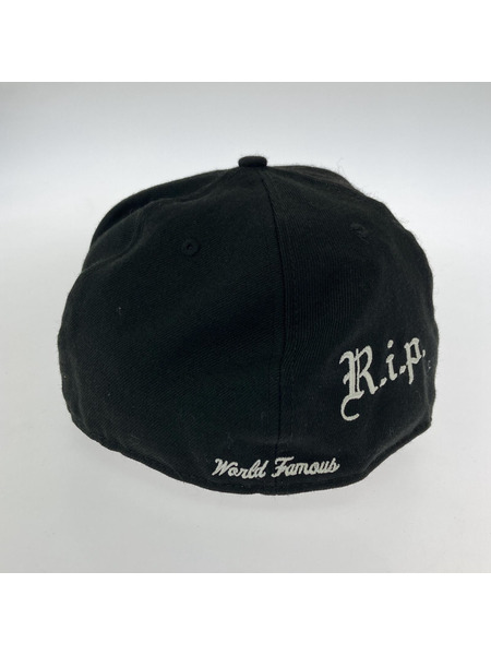 Supreme キャップ ×NEW ERA RIP Box Logo Cap BLK