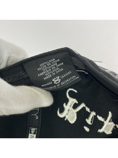 Supreme キャップ ×NEW ERA RIP Box Logo Cap BLK