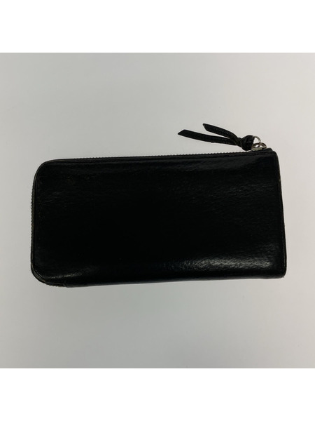 PORTER 長財布 レザー ラウンド長財布 BLK