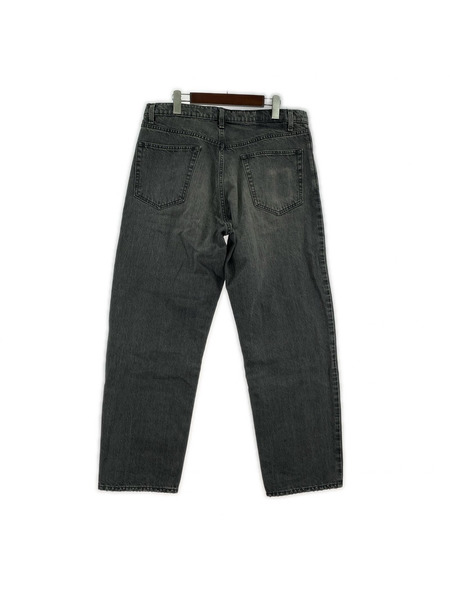 Ron Herman デニム・ジーンズ Robert Wide Fit Black Denim Pants