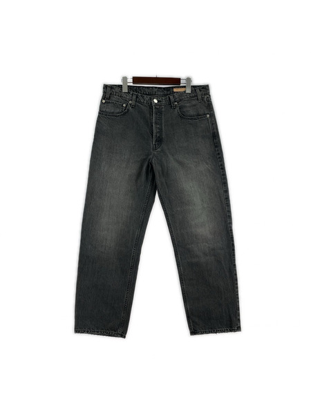 Ron Herman デニム・ジーンズ Robert Wide Fit Black Denim Pants