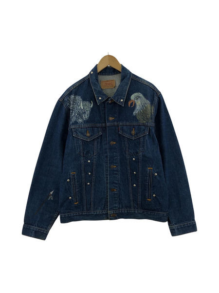 ?90s Levis 71506 デニムジャケット 42L カスタム