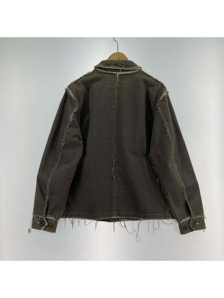 COMME des GARCONS ジャケット 田中オム Cut Off Cotton Blouson (M)