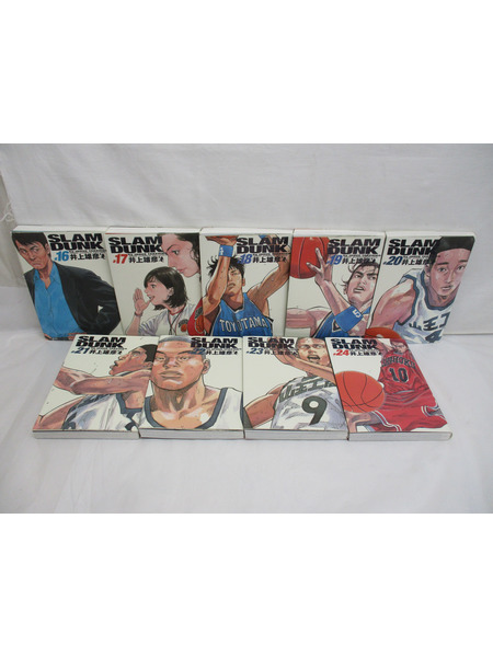 その他グッズ アニメ・コミックその他 スラムダンク 4-24巻 完全版