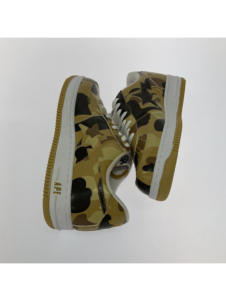 A BATHING APE BAPE STA 猿カモ 迷彩 スニーカー カーキ 28.5cm