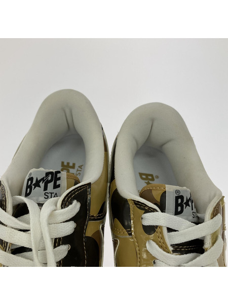 A BATHING APE BAPE STA 猿カモ 迷彩 スニーカー カーキ 28.5cm