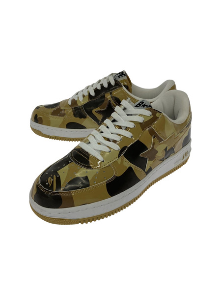 A BATHING APE BAPE STA 猿カモ 迷彩 スニーカー カーキ 28.5cm