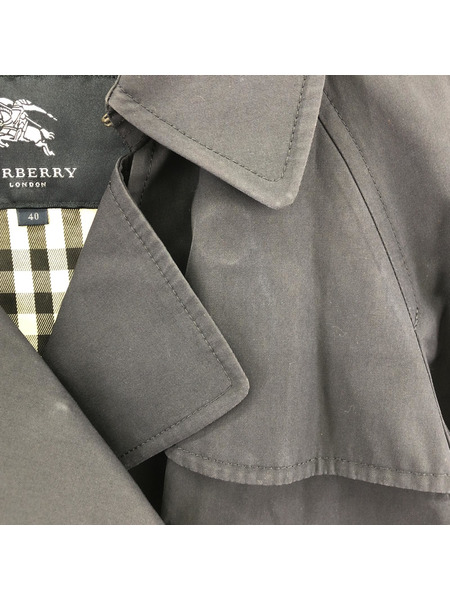 BURBERRY　コート ブラック （40）[値下]