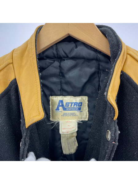 ASTRO 袖レザースタジャン (40)[値下]