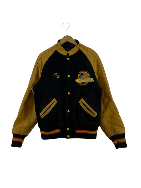 ASTRO 袖レザースタジャン (40)[値下]