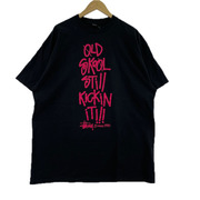 STUSSY STILL KICKIN Tシャツ ブラック