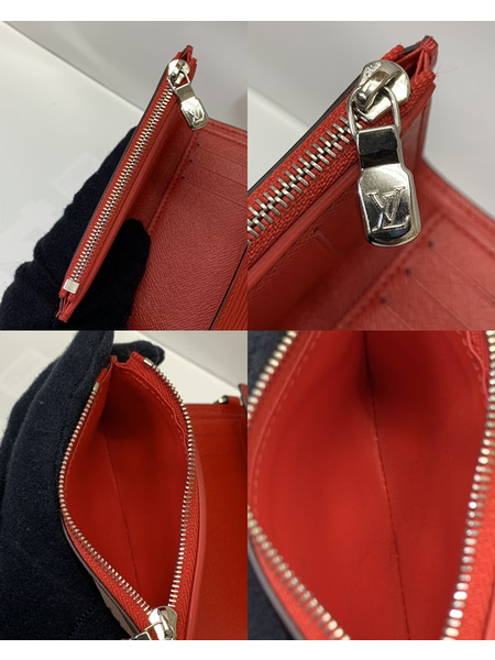 LV×Supreme チェーンウォレット RED M67755 開封品 ルイ ヴィトン LOUIS VUITTON シュプリーム エピ 財布 コンパクトウォレット 