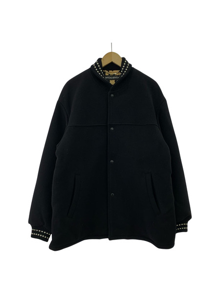 WACKO MARIA ブルゾン・ジャンパー 24AW CAR CLUB JACKET TYPE-2 黒 (L)