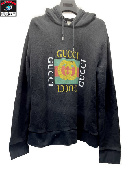 GUCCI ヴィンテージロゴ プルオーバー パーカー