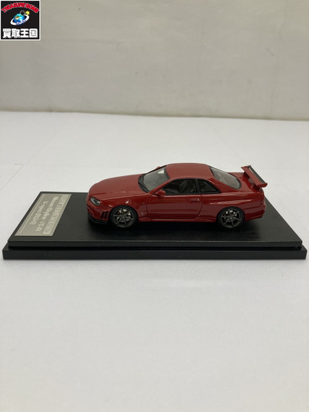 HPI ミラージュ 日産スカイラインGTR R34 V-spec レッド 1/43