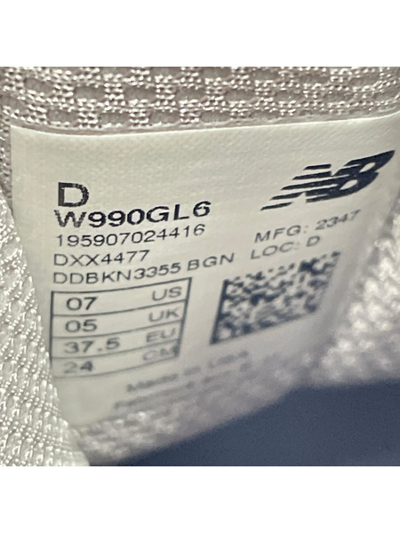 NEW BALANCE USA製 W990GL6 24㎝