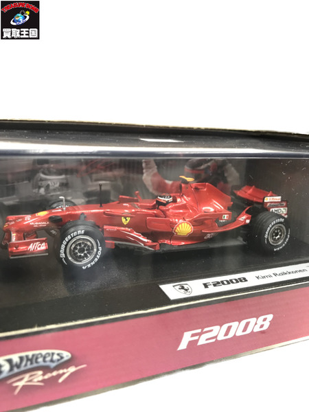 Hot Wheels Racing 1/43 Ferrari F2008 Kimi Raikkonen #1 ホット 