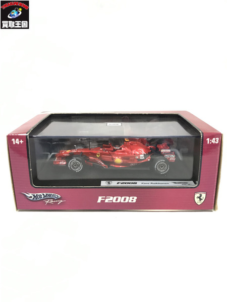 Hot Wheels Racing 1/43 Ferrari F2008 Kimi Raikkonen #1 ホットウィールレーシング フェラーリ ミニカー スケールカー[値下]