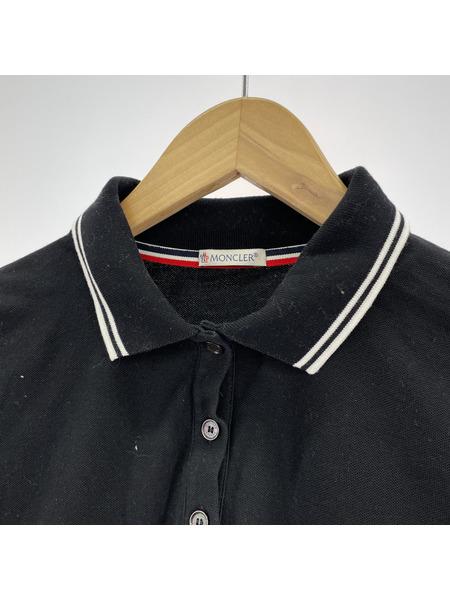 MONCLER ポロシャツ ポロシャツ/XL/BLK