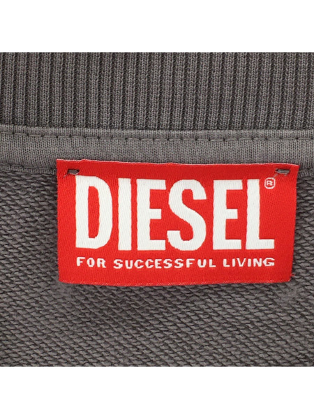 DIESEL スウェット・トレーナー S-BOXT-N5 CREW NECK グレー