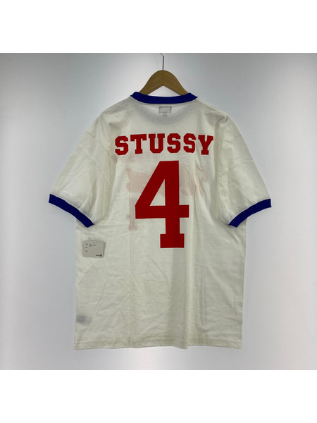 STUSSY　00s United Tシャツ　ホワイト　L