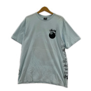STUSSY 半袖Tシャツ・カットソー Test Strike Pigment Dyed Tee M スカイブルー