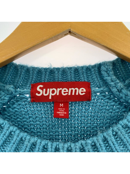 Supreme ニット・セーター 24SS Stars Sweater Dusty Blue (M)