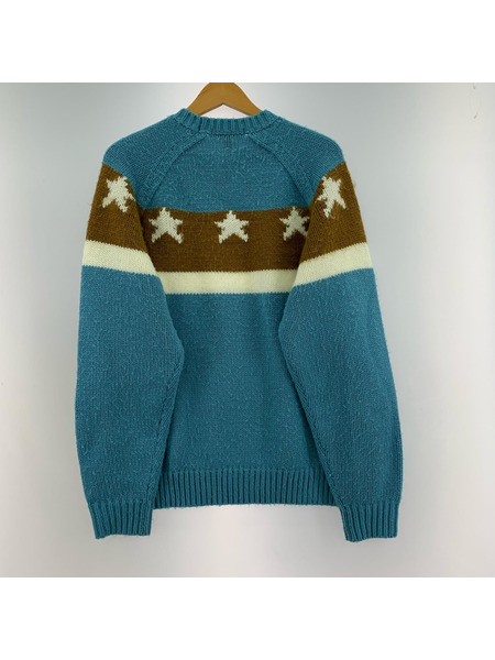 Supreme ニット・セーター 24SS Stars Sweater Dusty Blue (M)